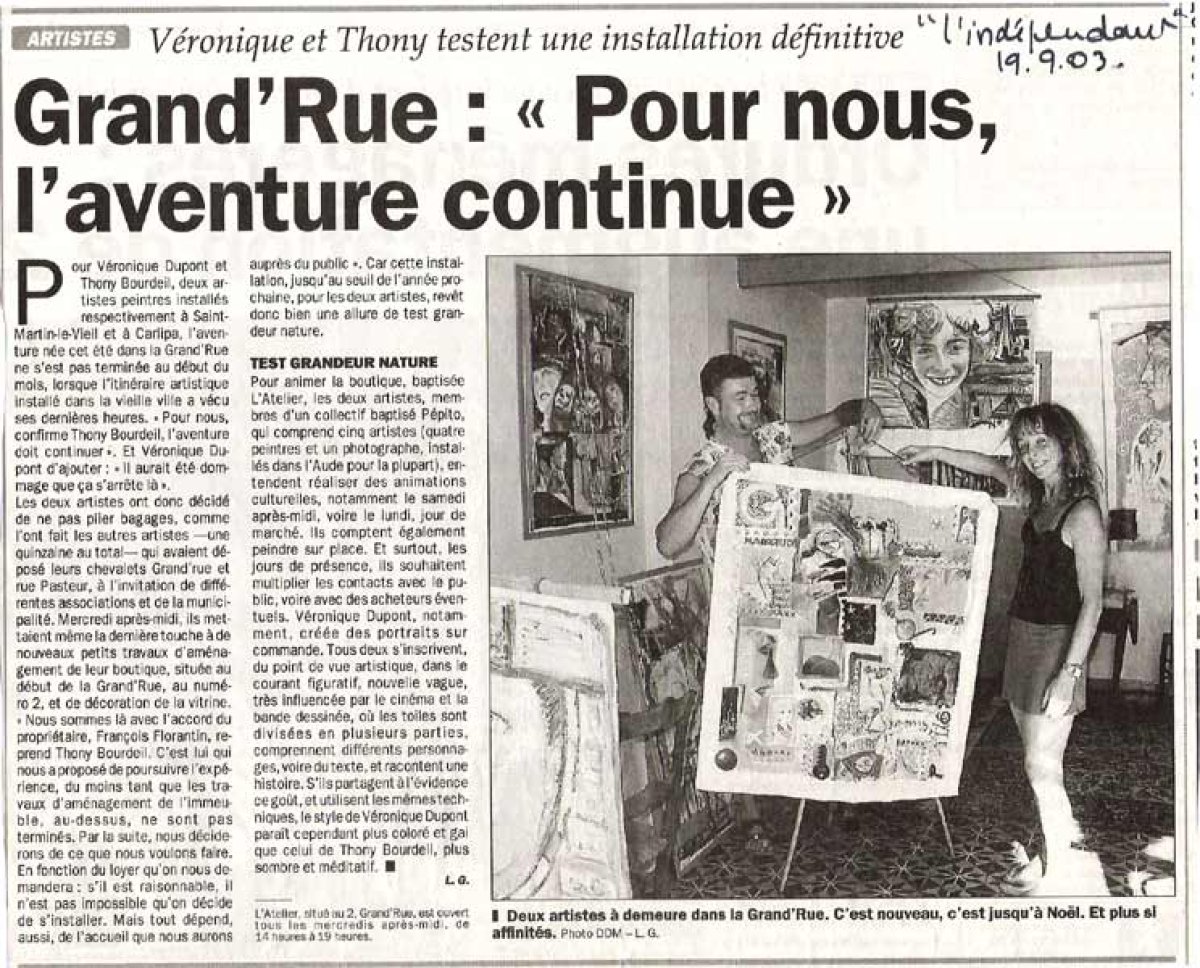 Atelier à Castelnaudary 2