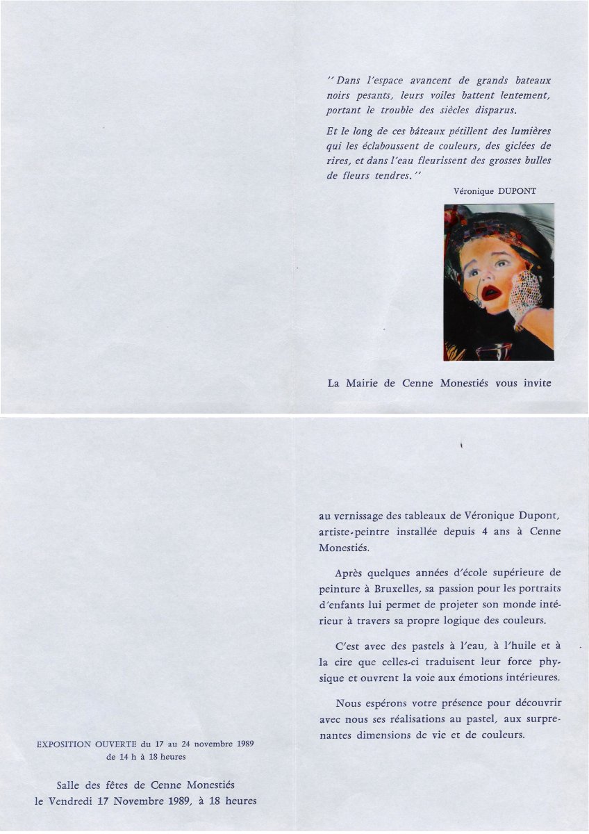 Inauguration Salle des fêtes Cenne Monestiés 1989