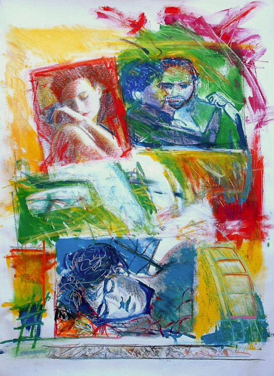 Arabesques 100 x 80