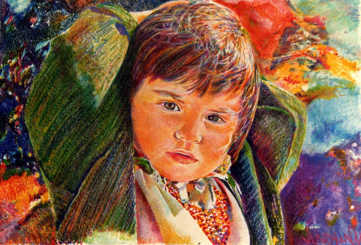 Fillette 50 x 65