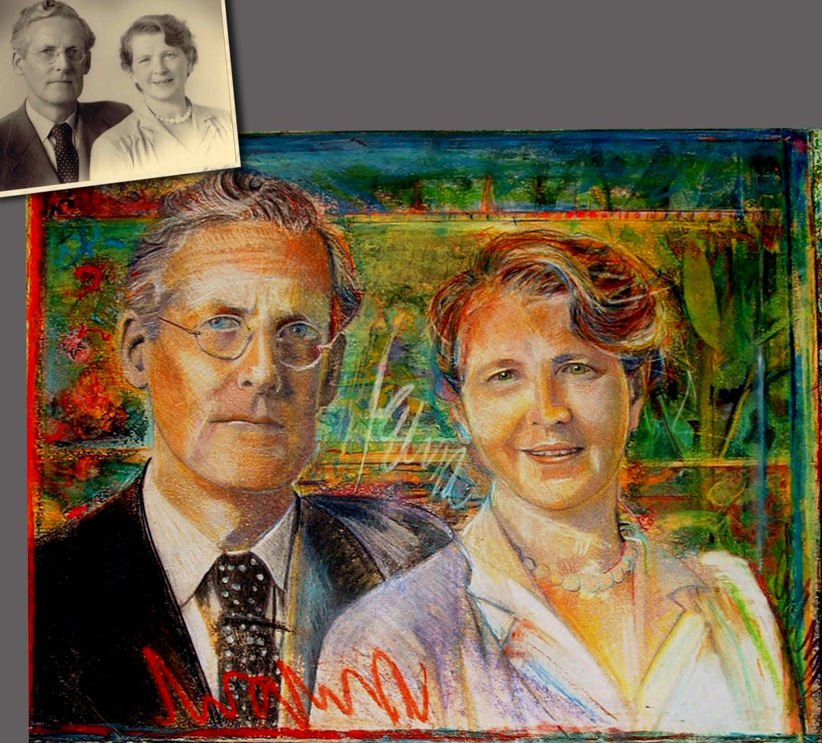 Pour David pour toujours 60 x 40