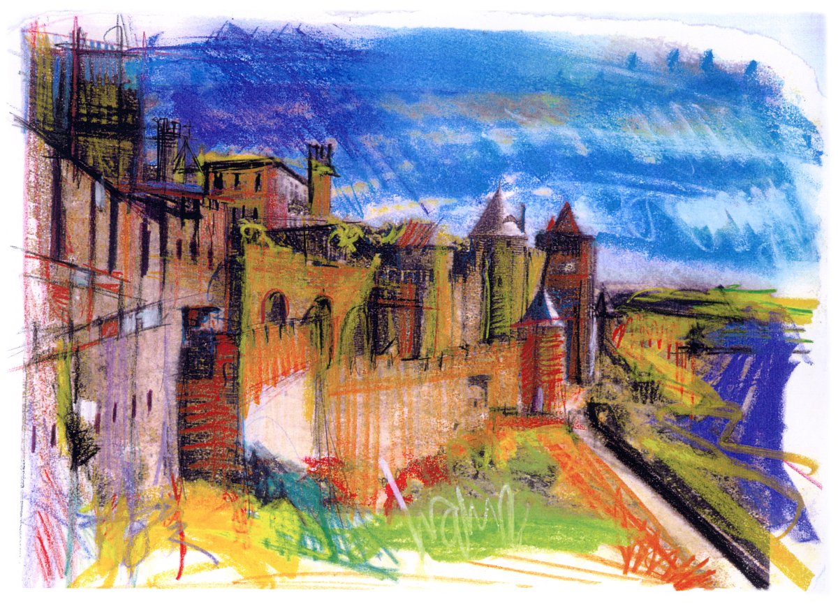 La Cité Carcassonne 30 x 40