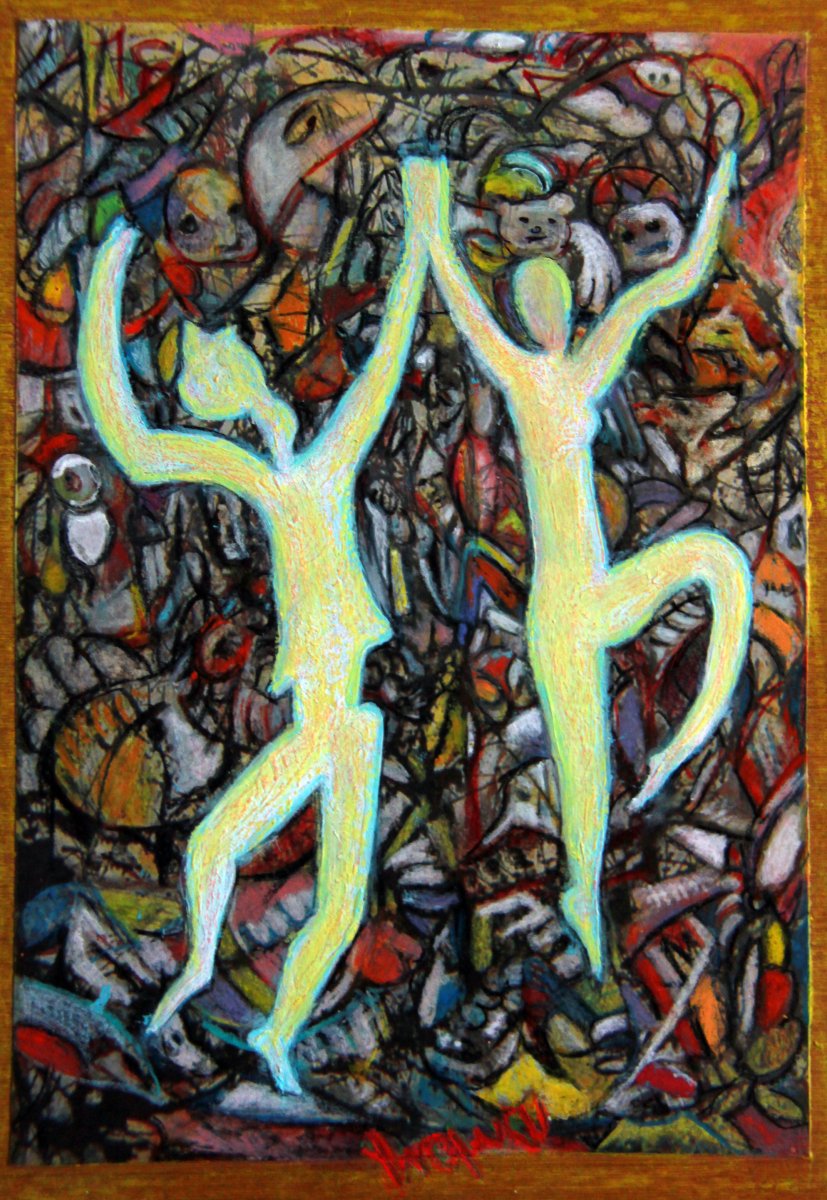 Vitrail musical 22 x 30 cm