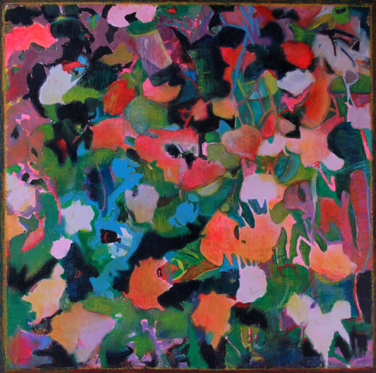 fleurs  70 x 70