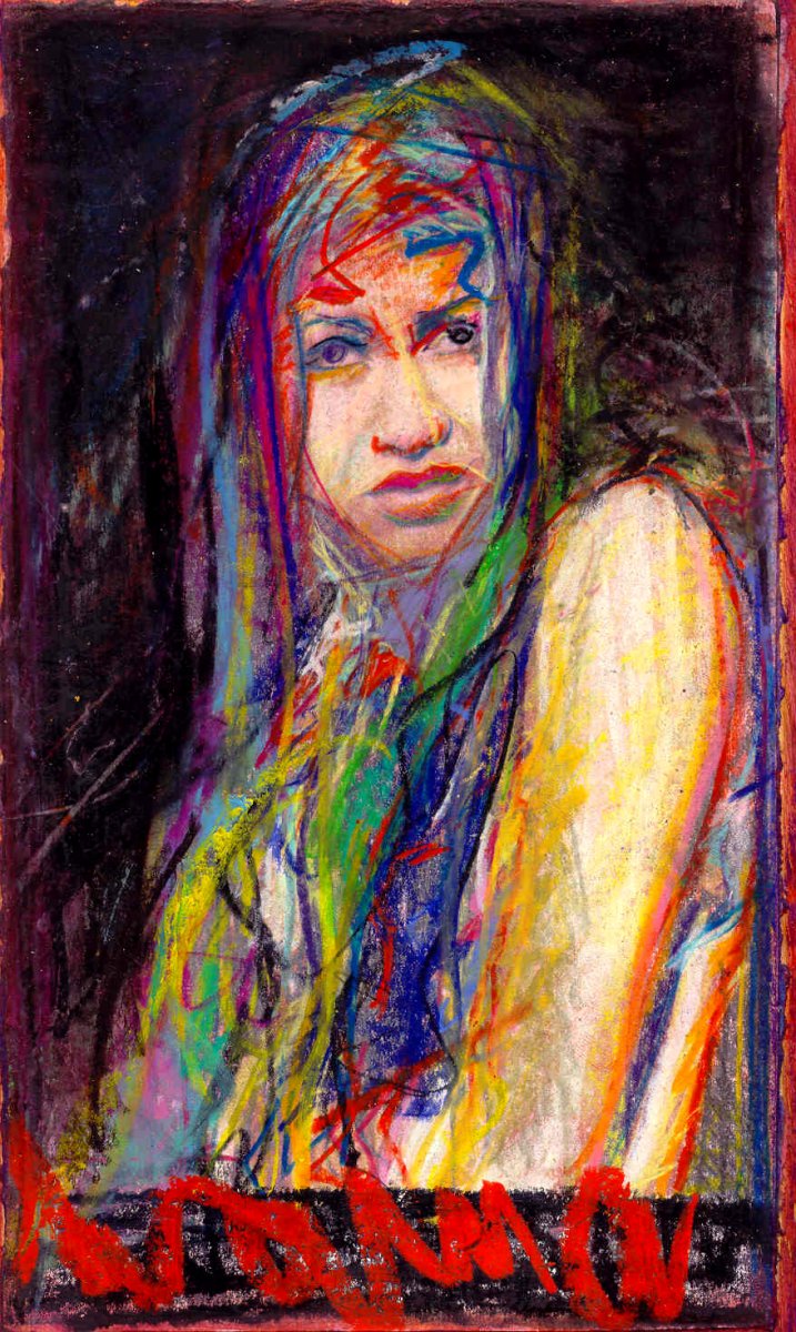Elle refuse de sortir du bois 35 x 55