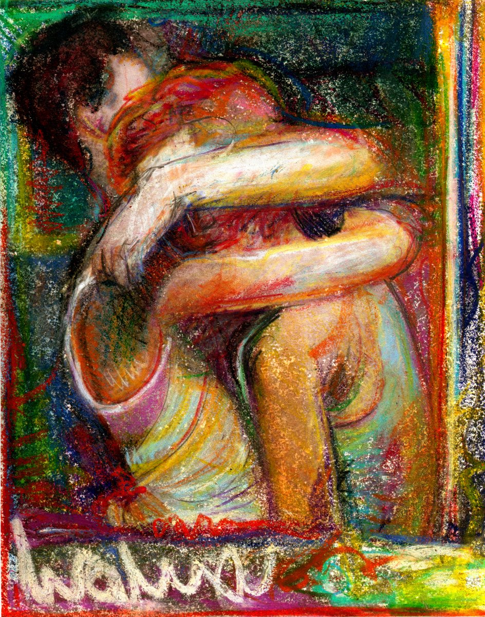 Il le connait et l'autre le sait 30 x 40