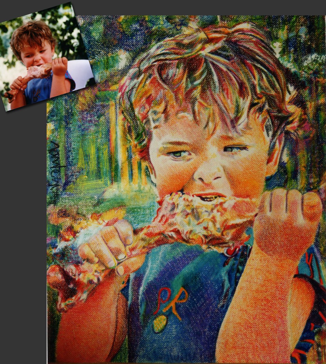 Je ne suis pas végétarien 30 x 40