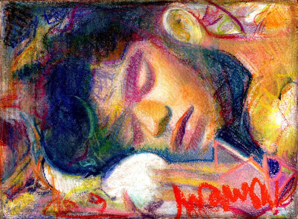 La nuit comme un berceau 35 x 40