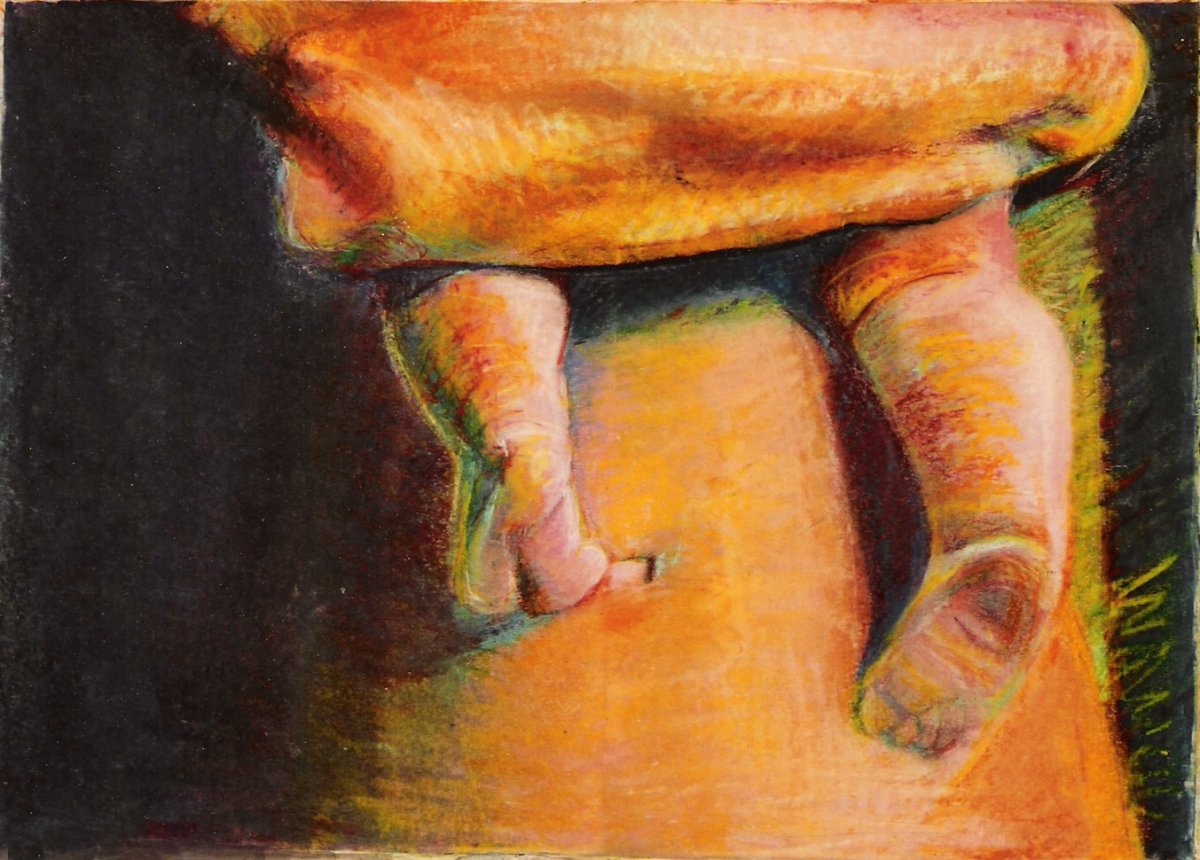 Père et fils 40 x 50