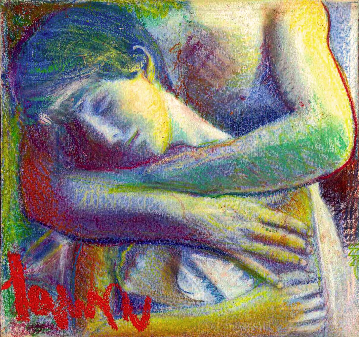 Pour lui et pour moi 40 x 40