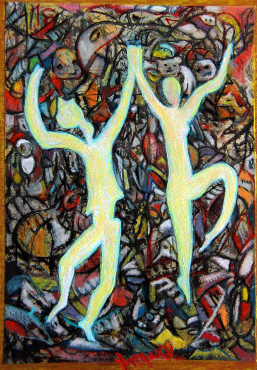 Vitrail musical 30 x 40